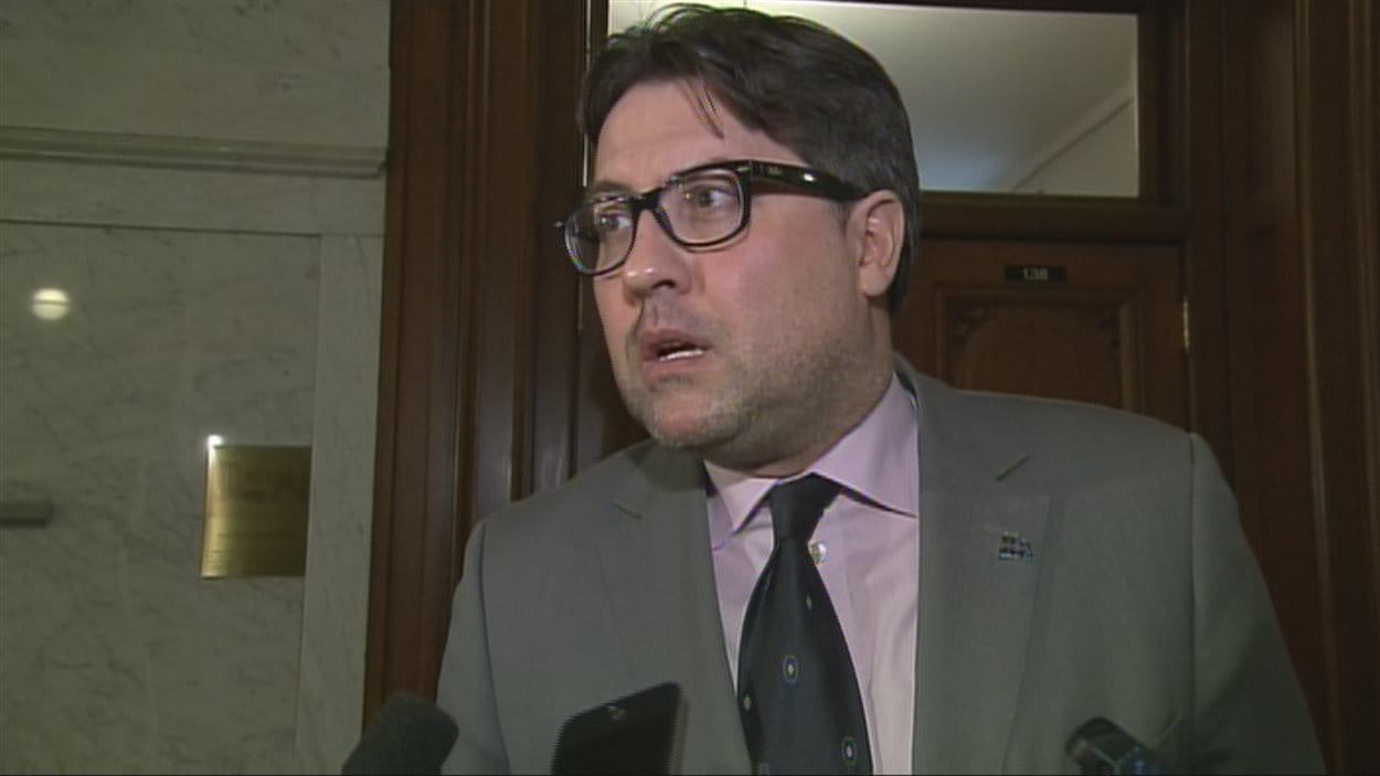 Le ministre de l'Environnement, David Heurtel.