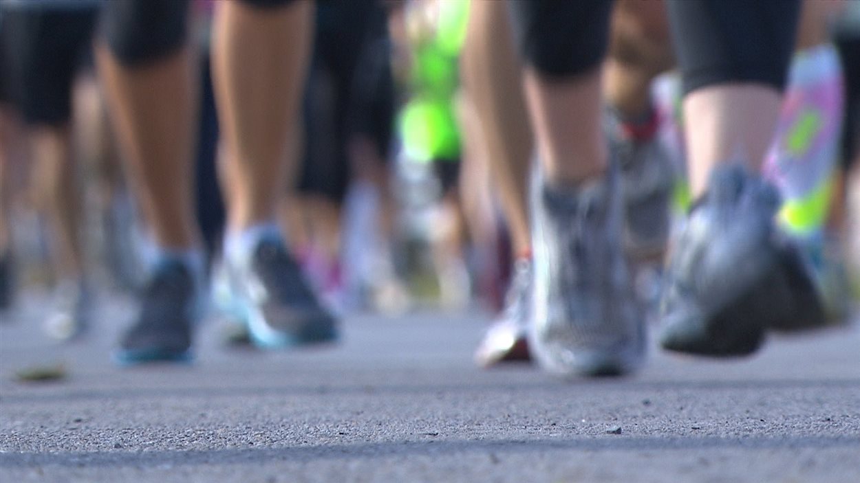 Pieds de coureurs