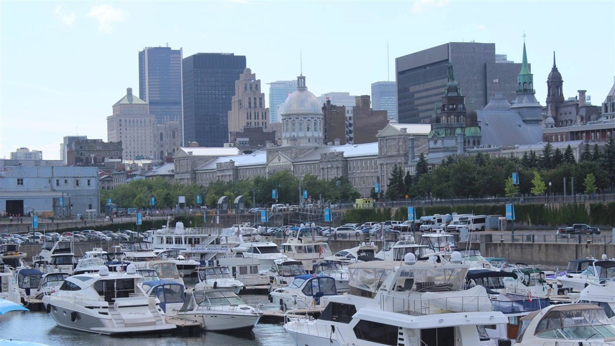 Montréal vue du Vieux-Port