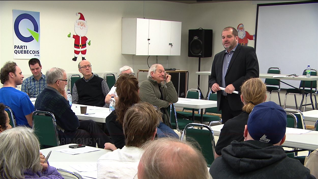 Assemblée du PQ à Rimouski régions et course à la