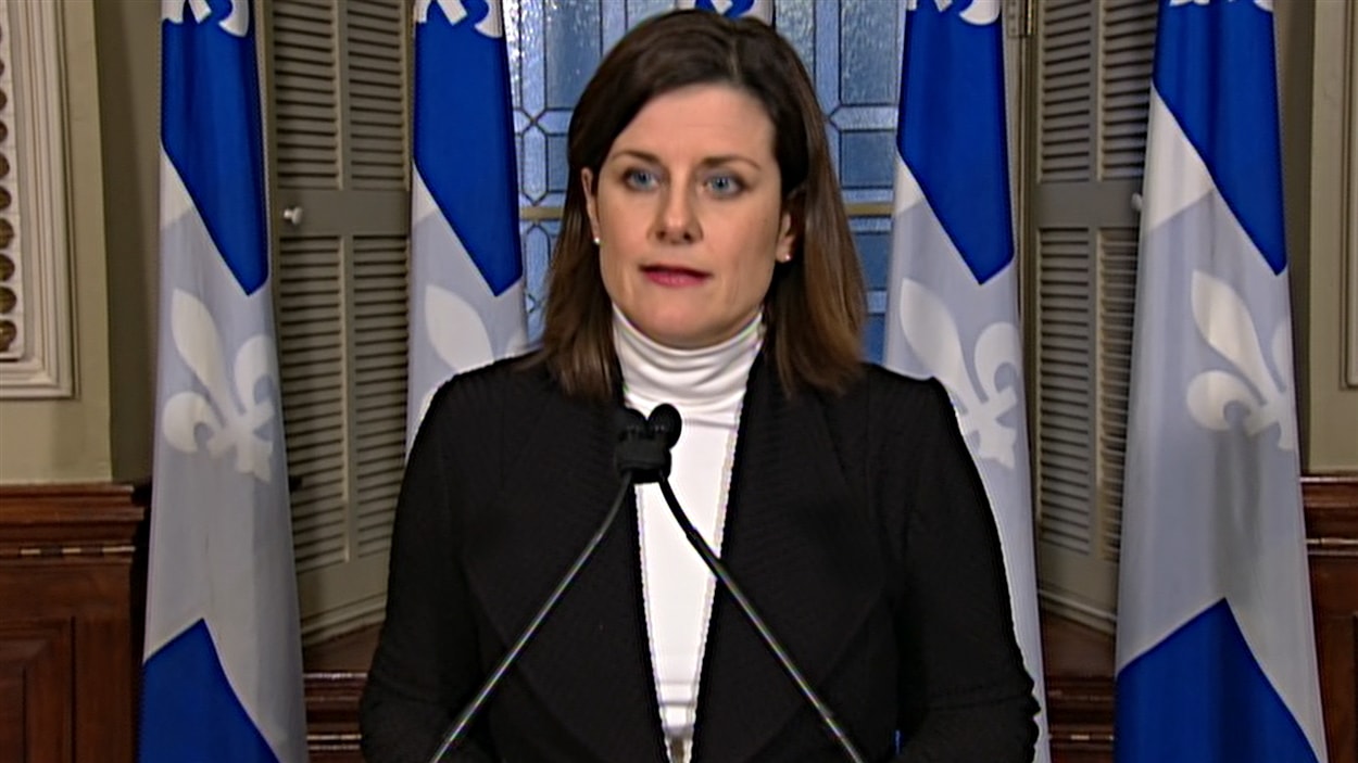 La ministre de la Justice Stéphanie Vallée