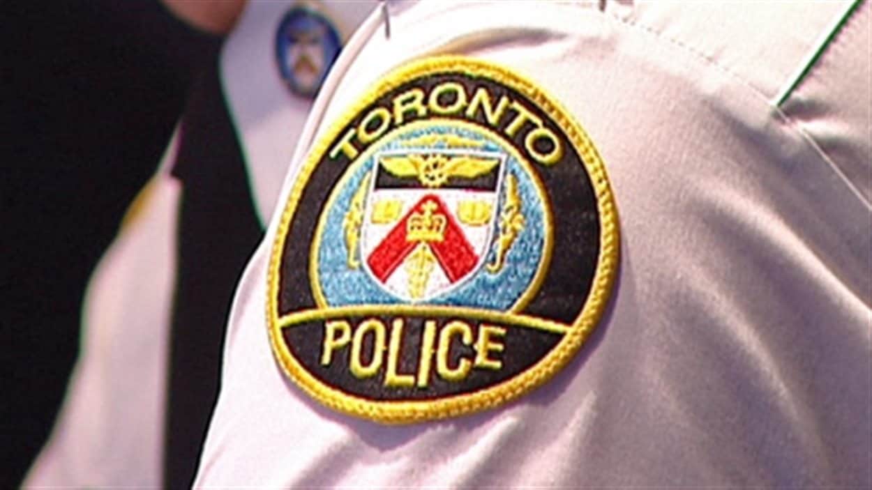 Un badge de la police de Toronto