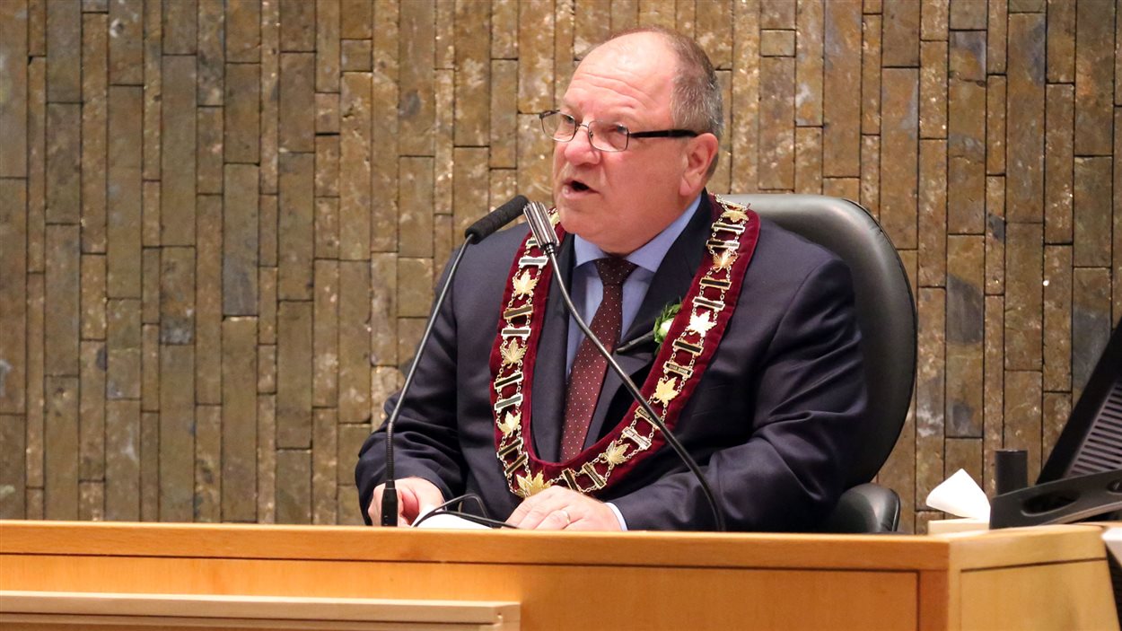 Le nouveau maire de Sudbury, Brian Bigger