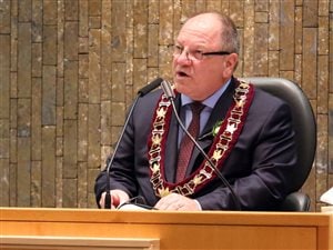 Le nouveau maire de Sudbury, Brian Bigger