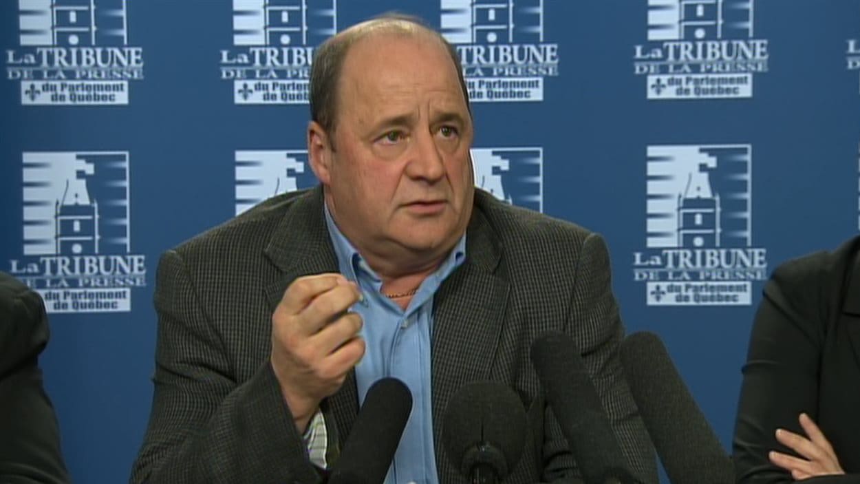 Le président de La Fédération indépendante des syndicats autonomes, Jean Gagnon