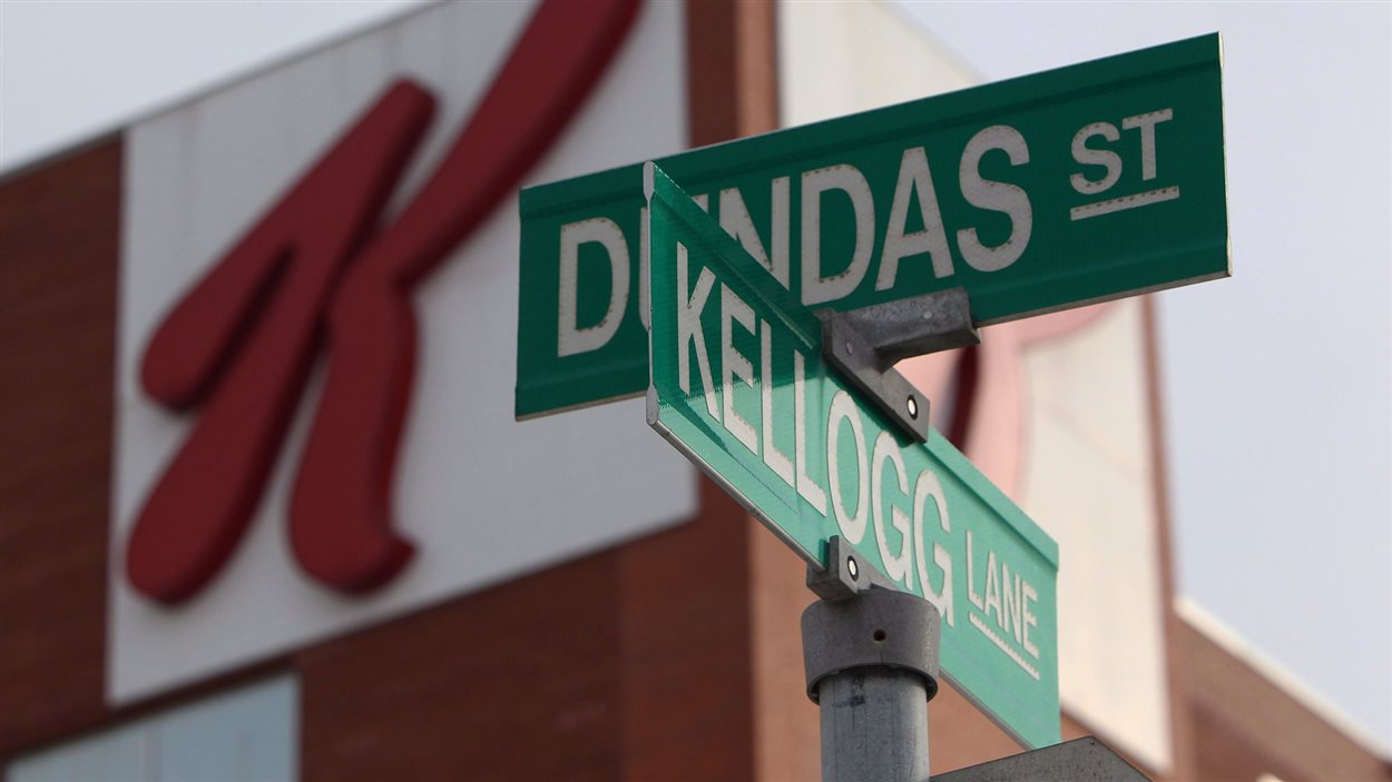 L'usine de Kellogg's à London ferme ses portes aujourd'hui.