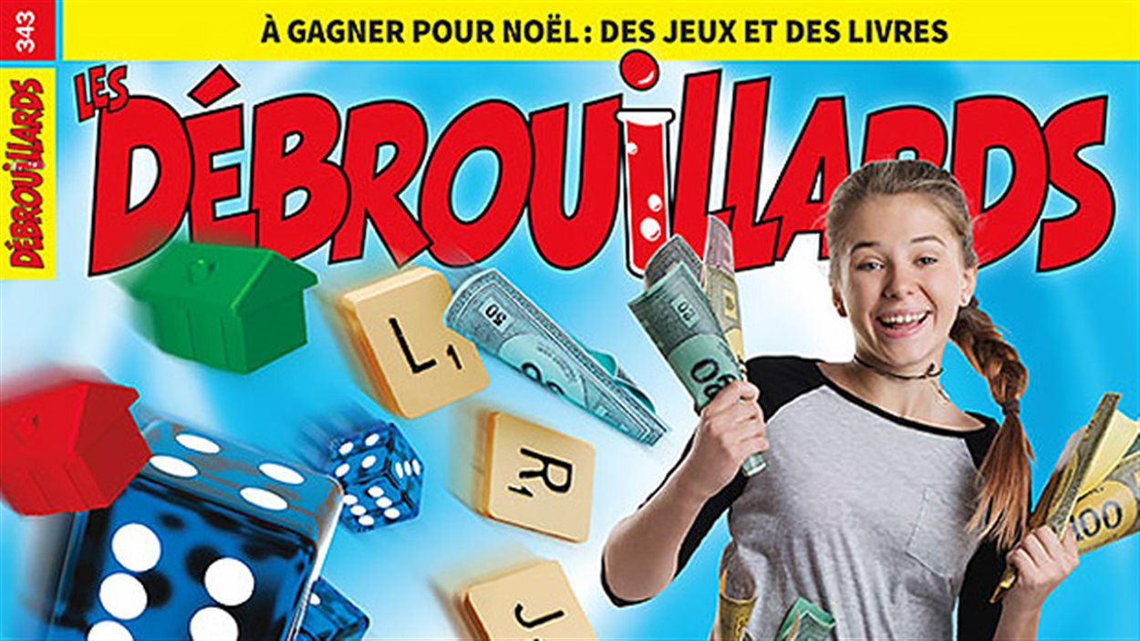 Une couverture du magazine de vulgarisation scientifique pour jeunes Les Débrouillards