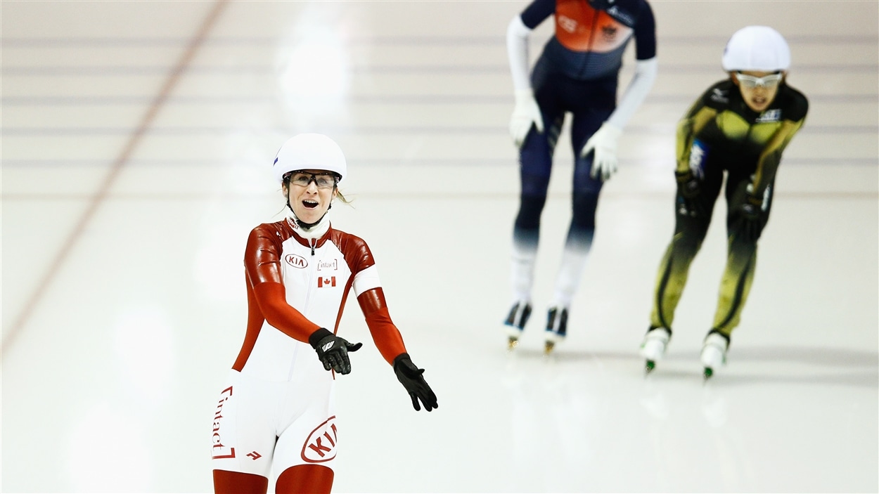 Ivanie Blondin, reine du départ de masse RadioCanada