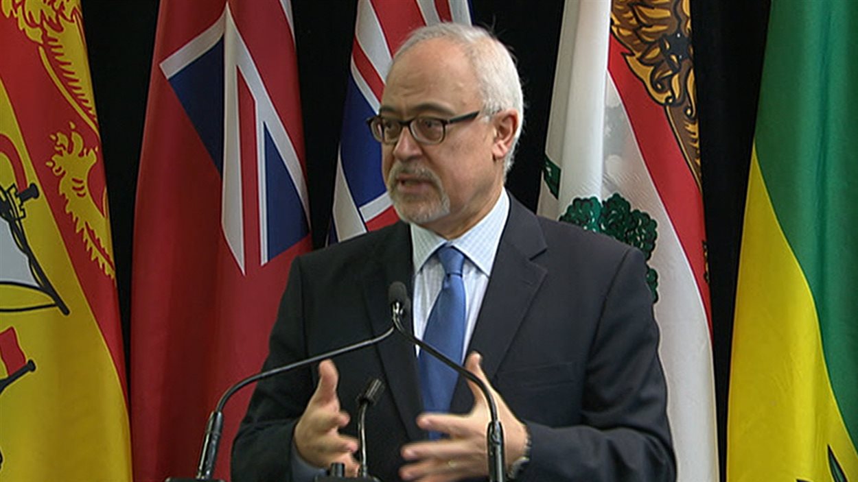 Le ministre des Finances du Québec demande au gouvernement fédéral d'augmenter ses investissements en infrastructures et en santé.