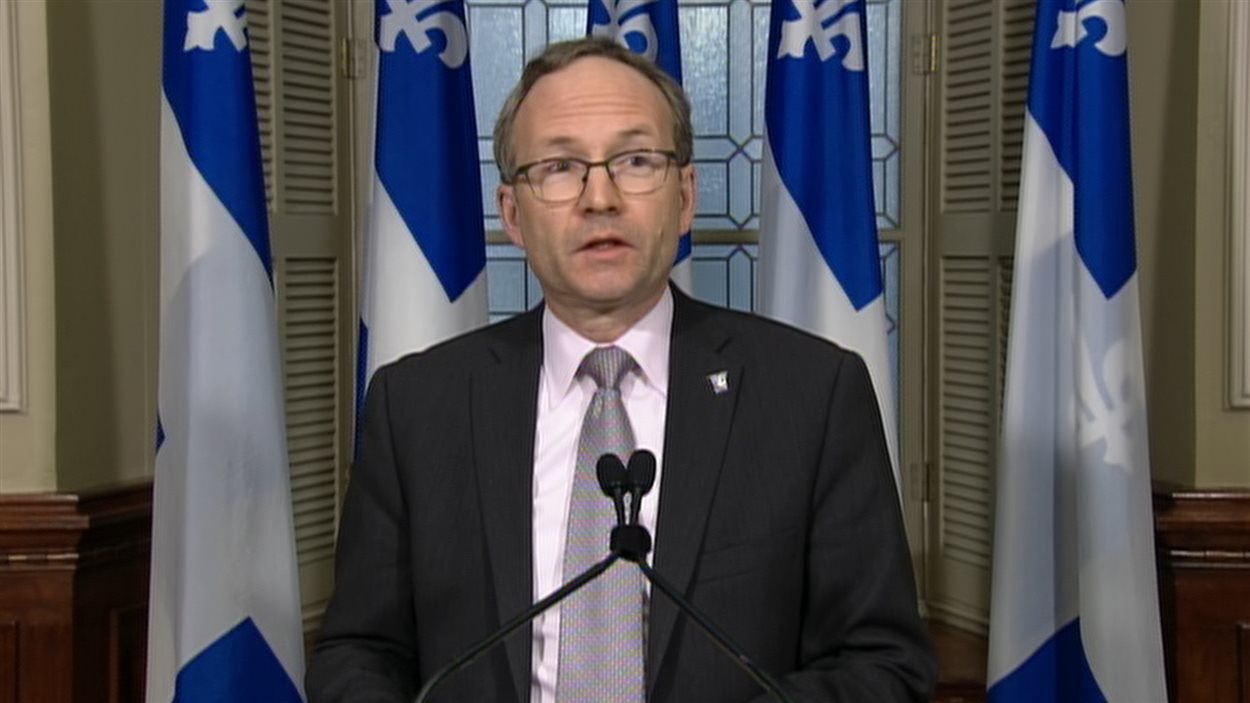Martin Coiteux, président du Conseil du Trésor