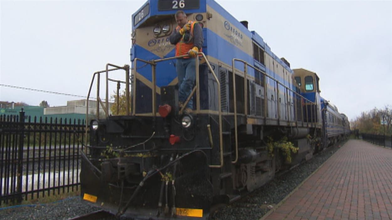 Le train touristique Orford Express