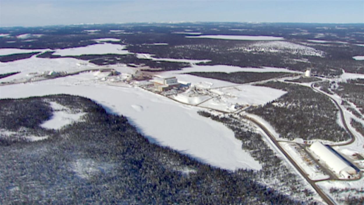 Une vue aérienne du projet du Lac Bloom.