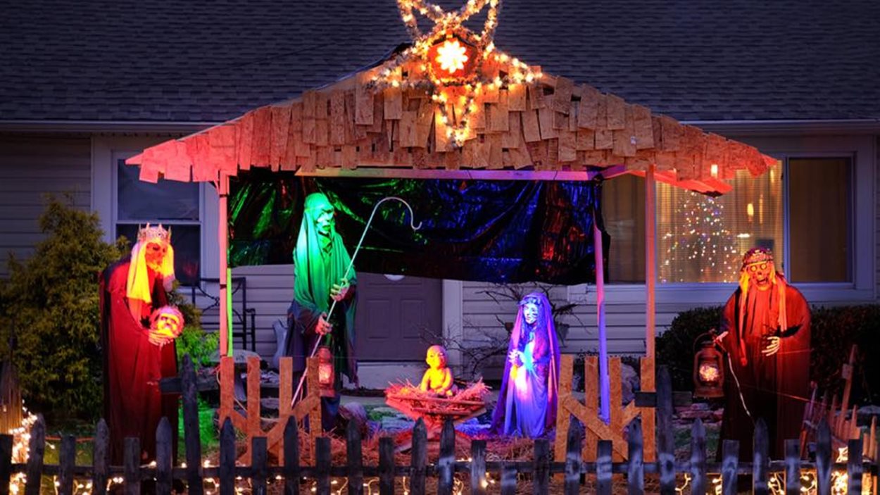 La crèche de zombies de Jasen Dixon, en Ohio
