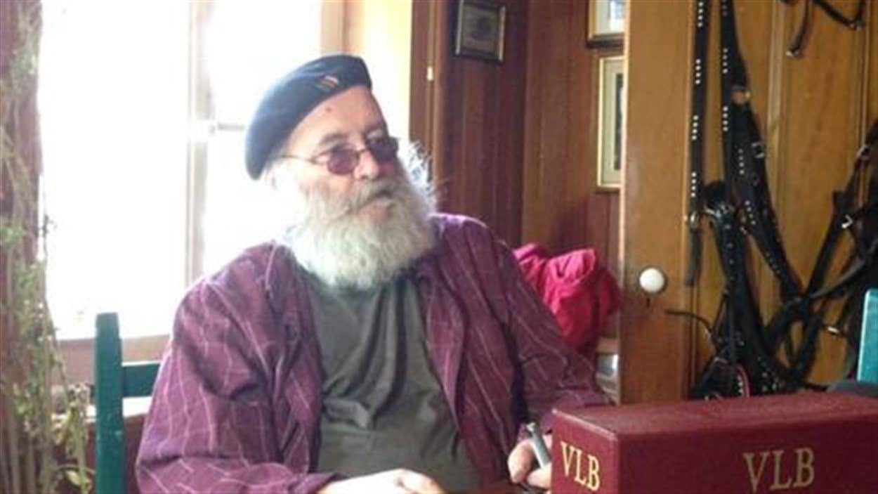 L'écrivain Victor-Lévy Beaulieu.