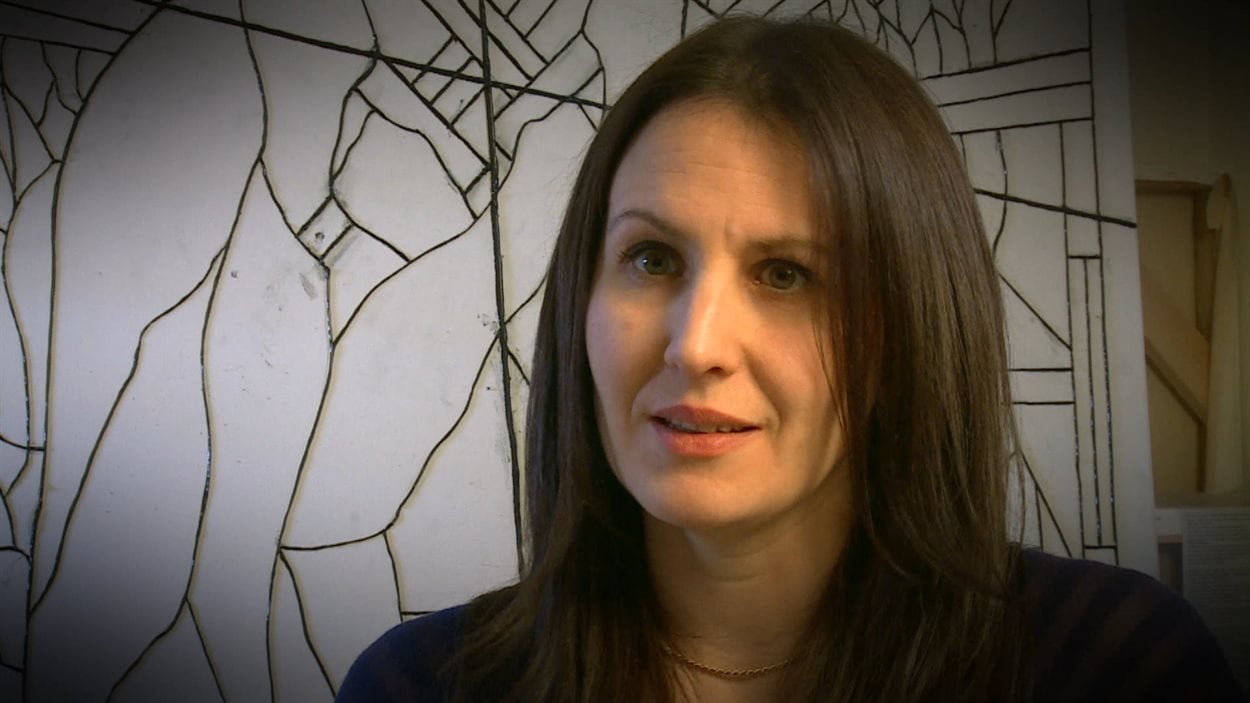 L'artiste peintre Danielle Fontaine