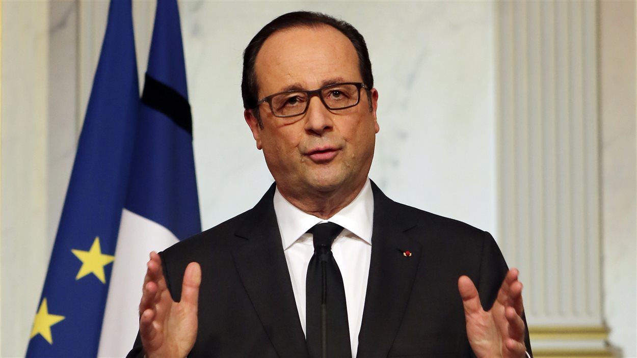 Le président français François Hollande