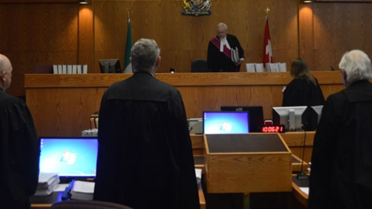 Un tribunal au Yukon.