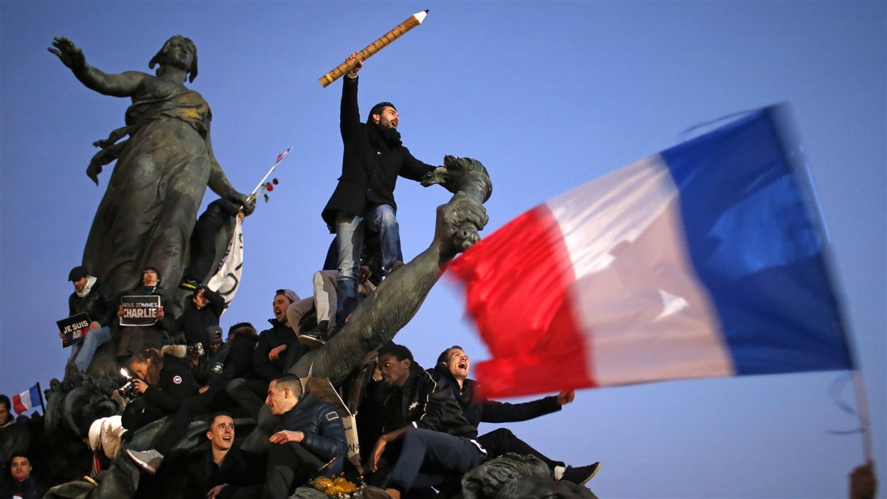 Manifestants à Paris