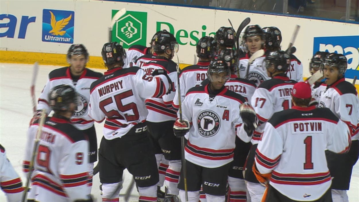Les Remparts ont remporté une victoire de 6-0 face aux Titan d'Acadie-Bathurst.