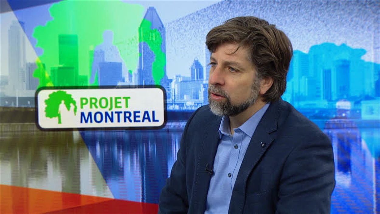 Luc Ferrandez, chef intérimaire de Projet Montréal
