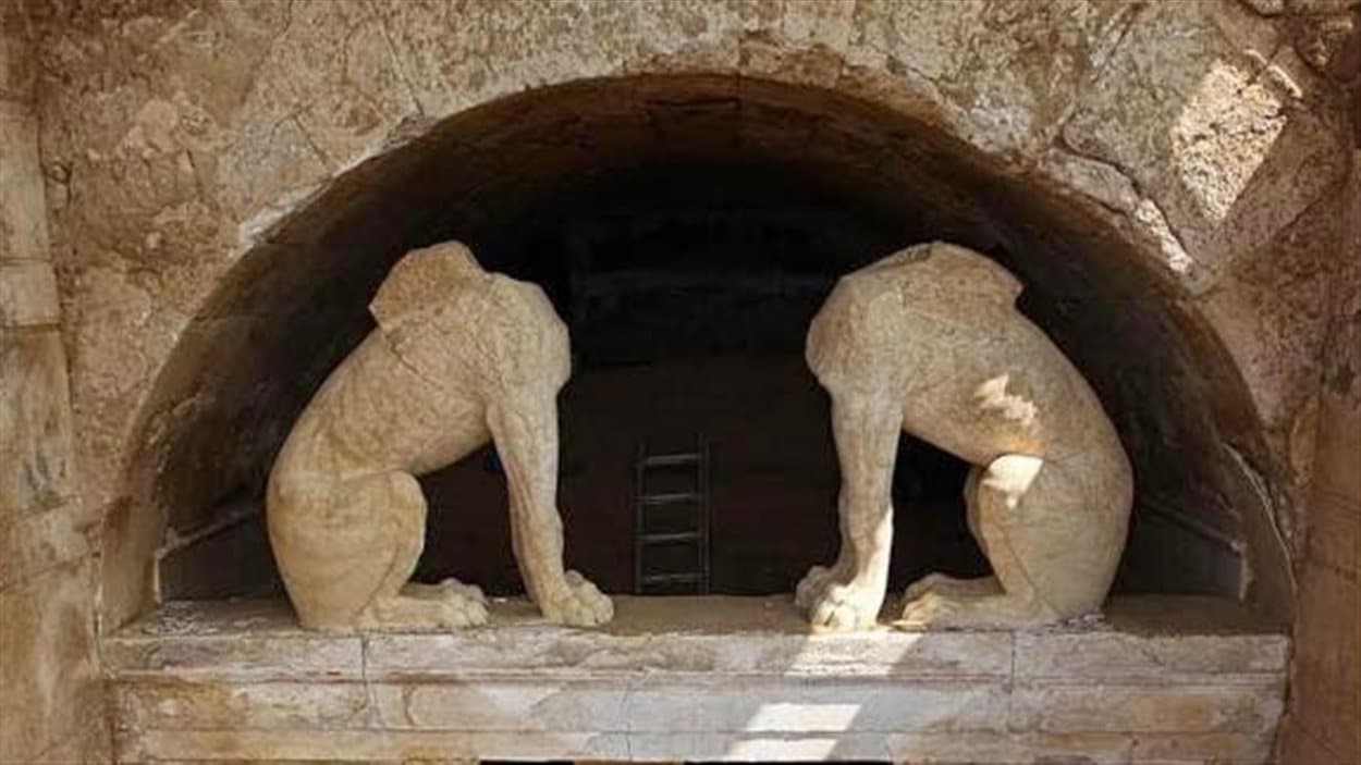 La tombe d'Amphipolis