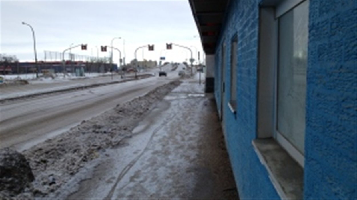 Le meurtre a eu lieu dans ce secteur de Winnipeg.
