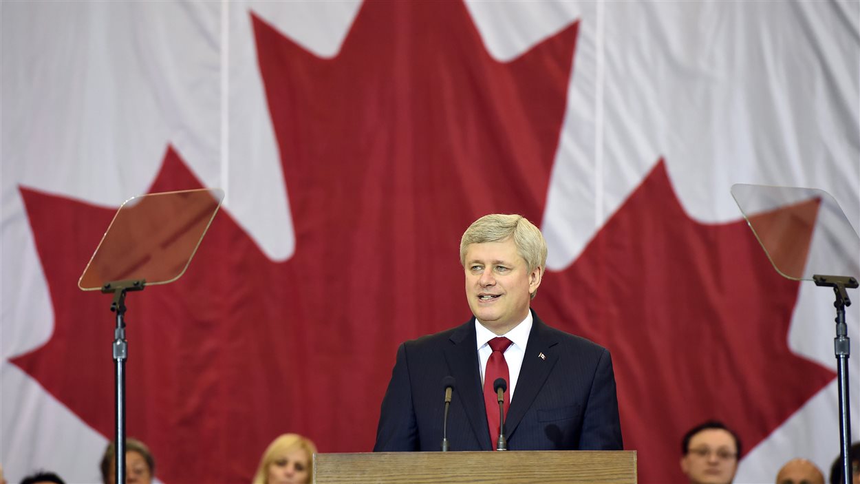 Le premier ministre Stephen Harper