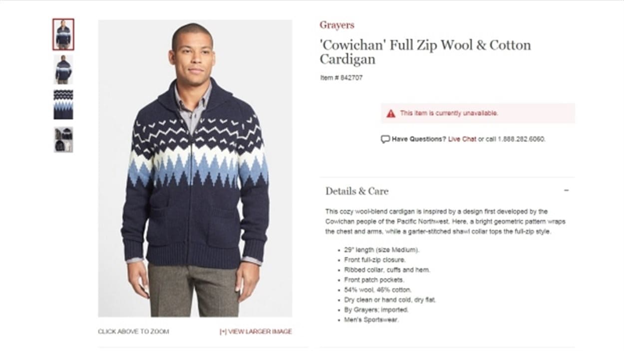 Nordstrom débaptise une collection au nom employé par une Première