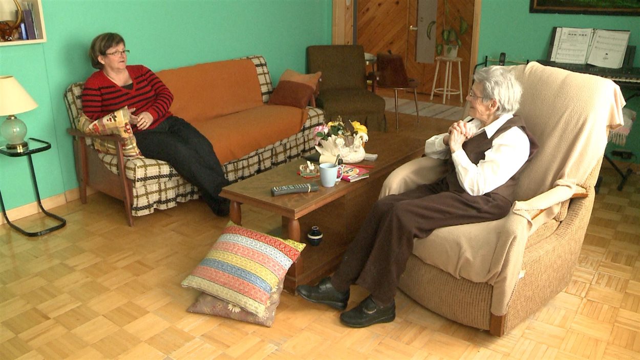 Noëlla Chouinard et Ginette Côté