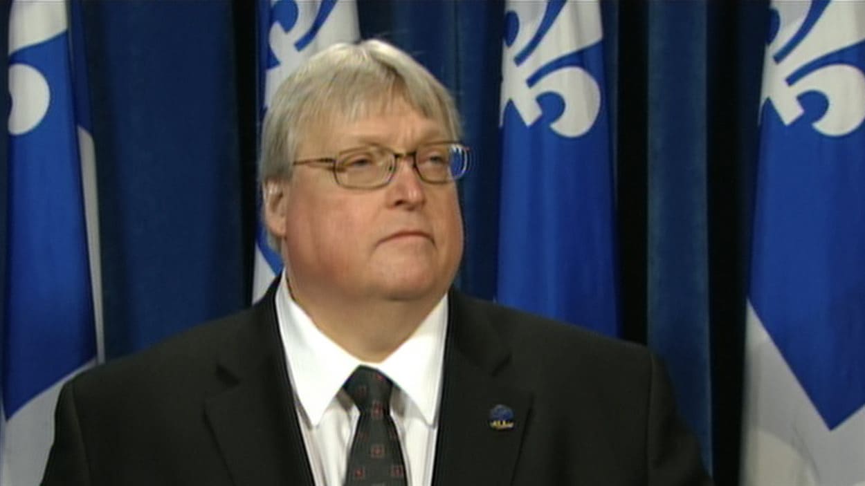 Le ministre de la Santé du Québec, Gaétan Barrette