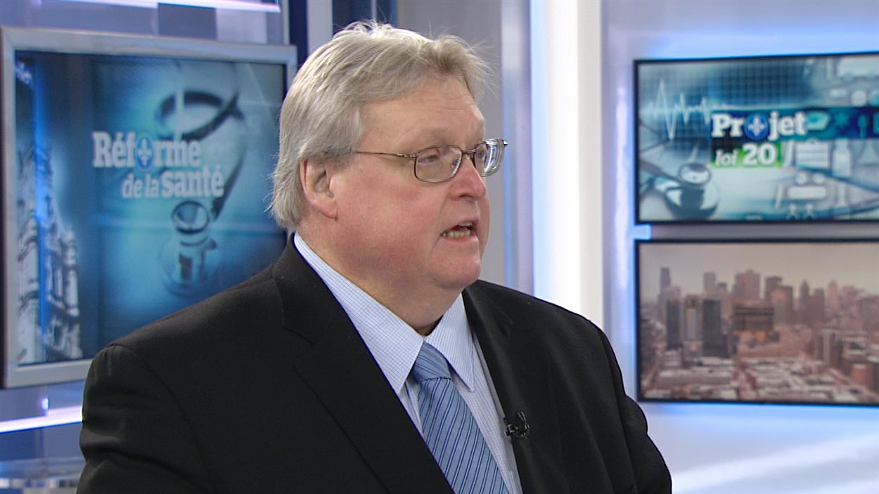 Le ministre de la Santé du Québec, Gaétan Barrette