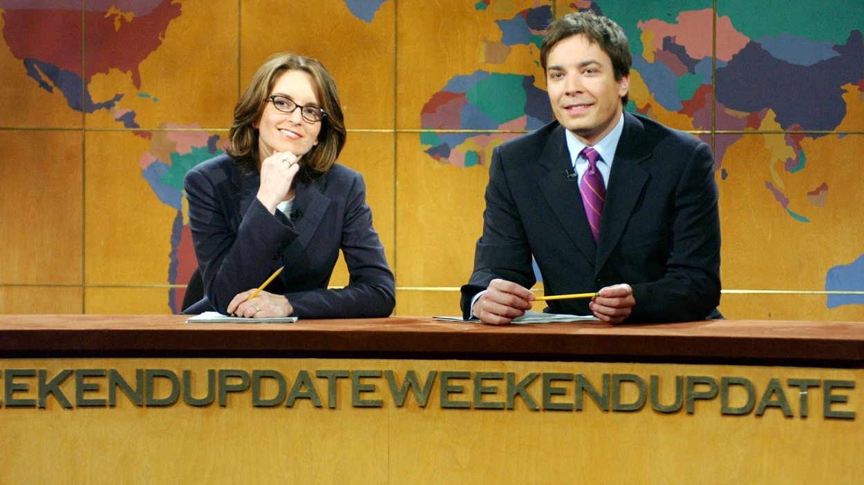 Tina Fey et Jimmy Fallon à « Saturday night live » en 2003.