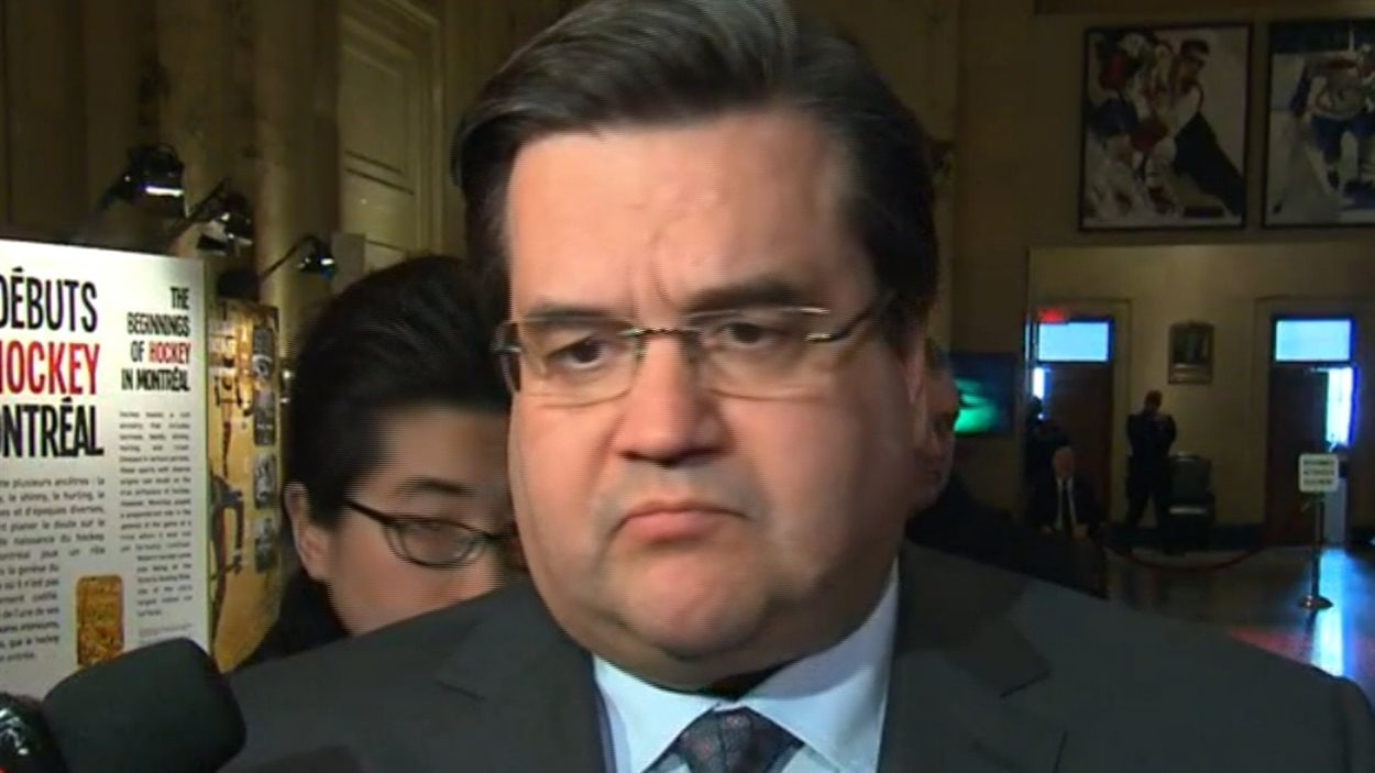 Le maire de Montréal, Denis Coderre