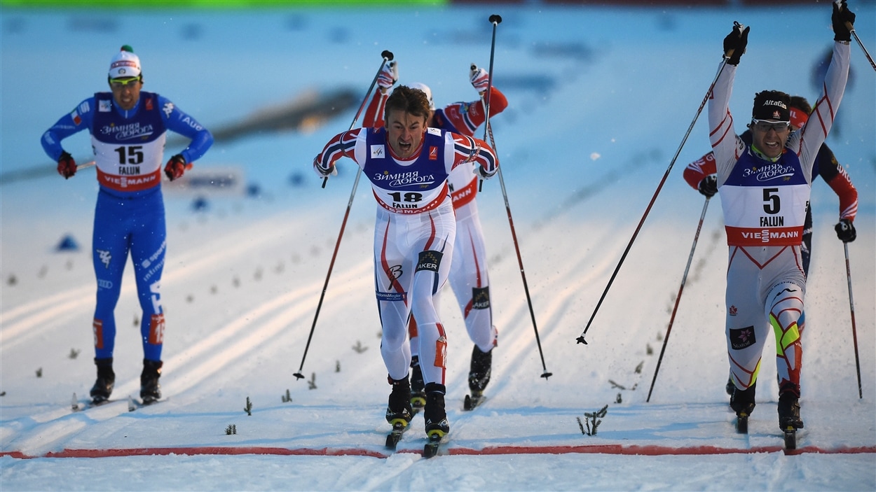 Les derniers moments de la course