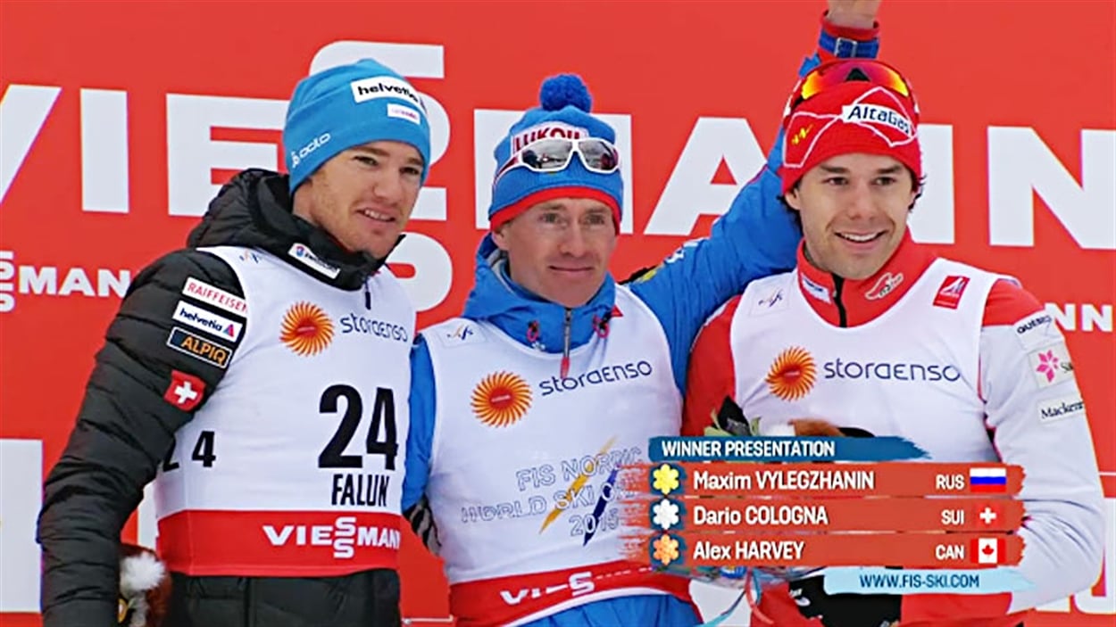 Alex Harvey médaillé de bronze au skiathlon de Falun