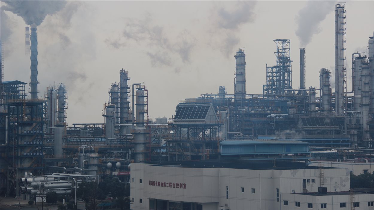 La raffinerie de Sinopec, à Ningbo