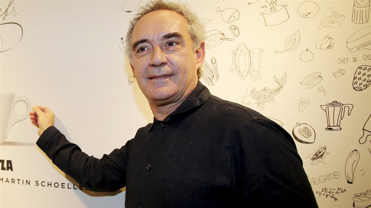Le chef et entrepreneur Ferran Adria