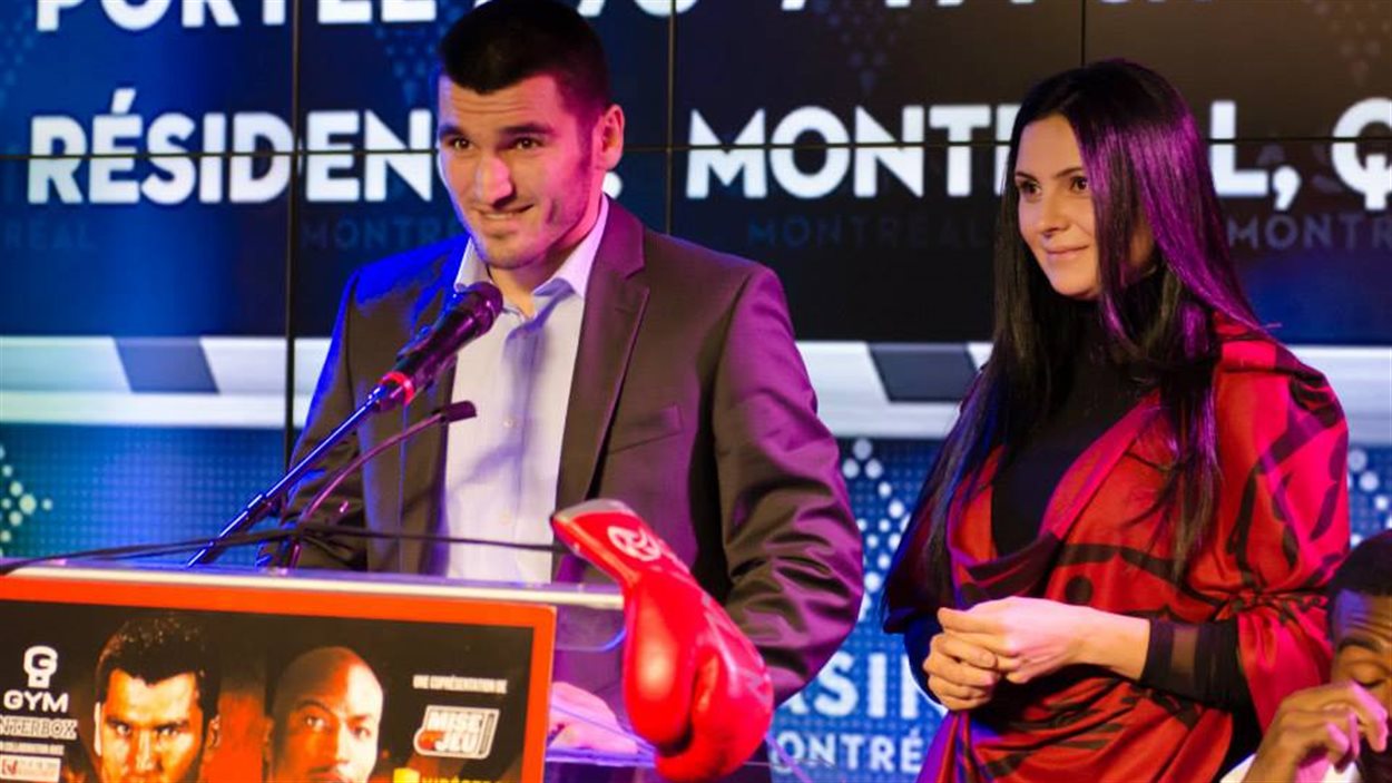 Artur Beterbiev et Anna Reva