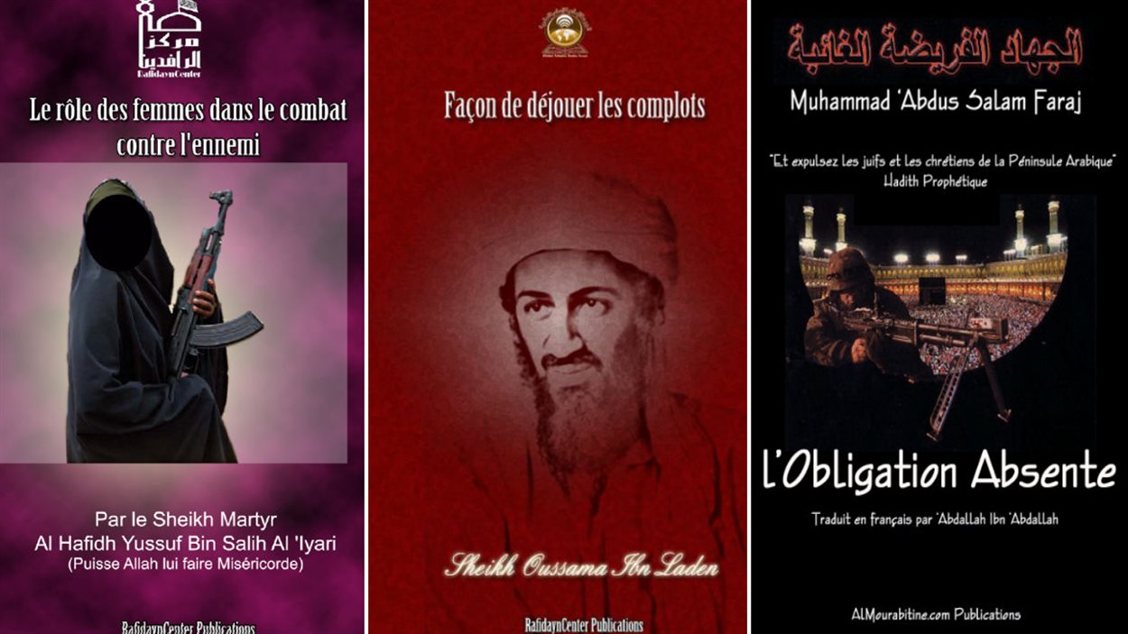 Quelques livres qu'on peut retrouver sur le site KITÂB PDF.