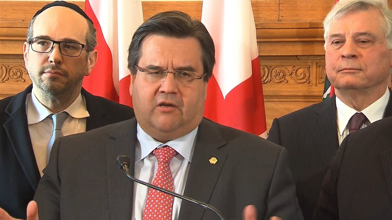 Le maire de Montréal Denis Coderre