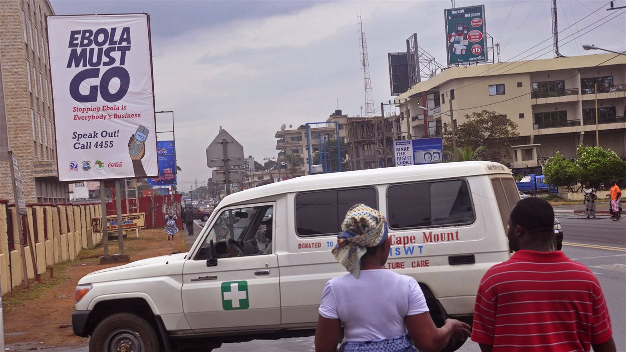 Ambulance au Liberia