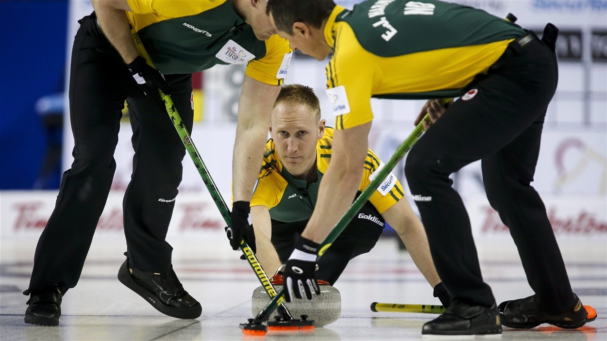 Brad Jacobs seul en tête au Brier RadioCanada