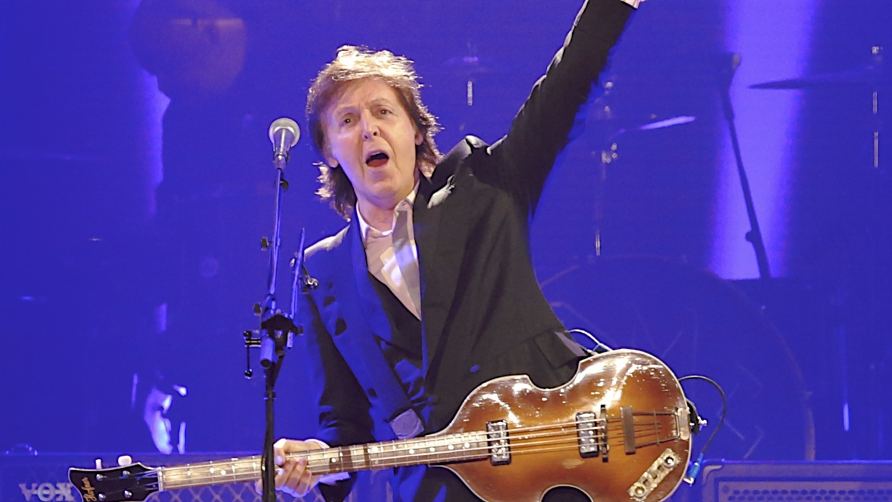 ?Paul McCartney en concert au Canadian Tire Center à Ottawa en juillet 2013.