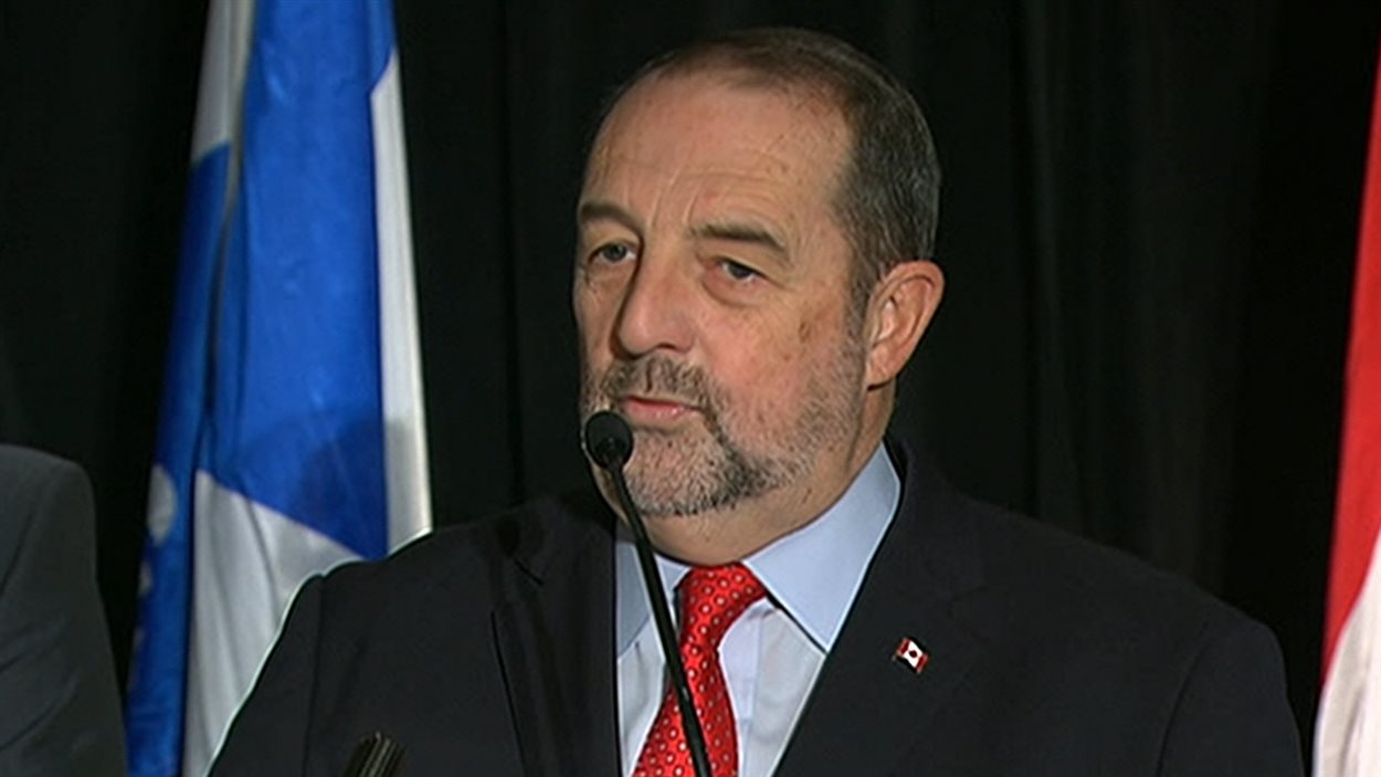 Le lieutenant politique de Stephen Harper au Québec, Denis Lebel