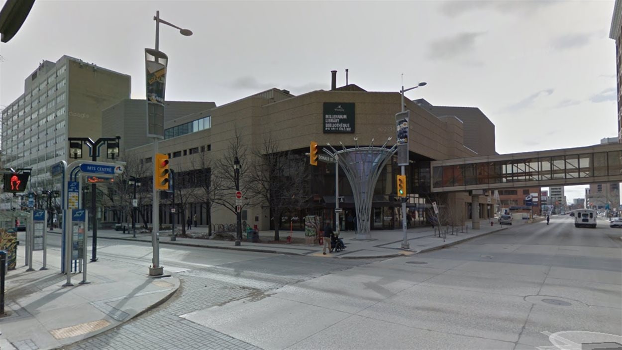 La Bibliothèque du centenaire au centre-ville de Winnipeg