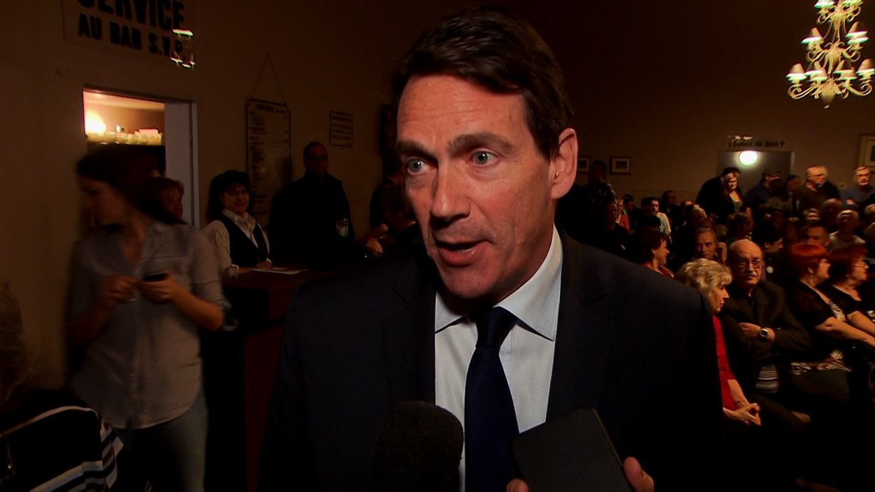 Pierre Karl Péladeau à Drummondville