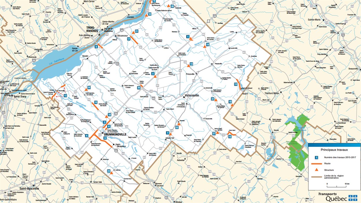 Près De 185 Millions De Dollars En Travaux Routiers Pour La Mauricie Et Le Centre Du Québec 