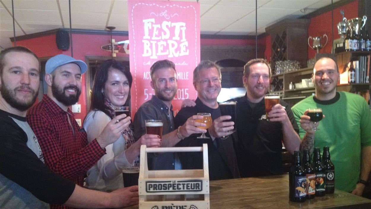L'équipe du Festibière. L'événement se déroulera du 5 au 7 juin à Rouyn-Noranda.