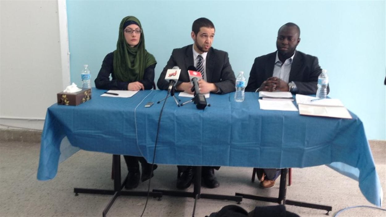Les responsables du Centre culturel musulman de Shawinigan