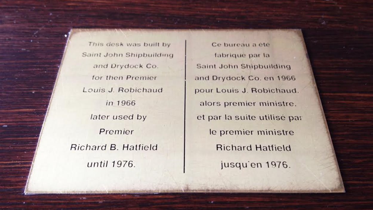 Le bureau du premier ministre du Nouveau-Brunswick